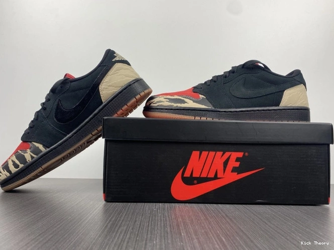 Kicktheory SoleFly x Air Jordan DN3400-001 1 Low Carnivore 0815